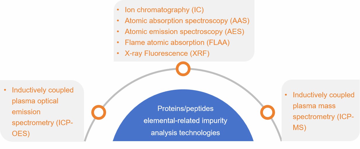 Fig. 2 Protein/peptide elemental analysis methods.